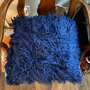 Faux Fur Throw Pillow
